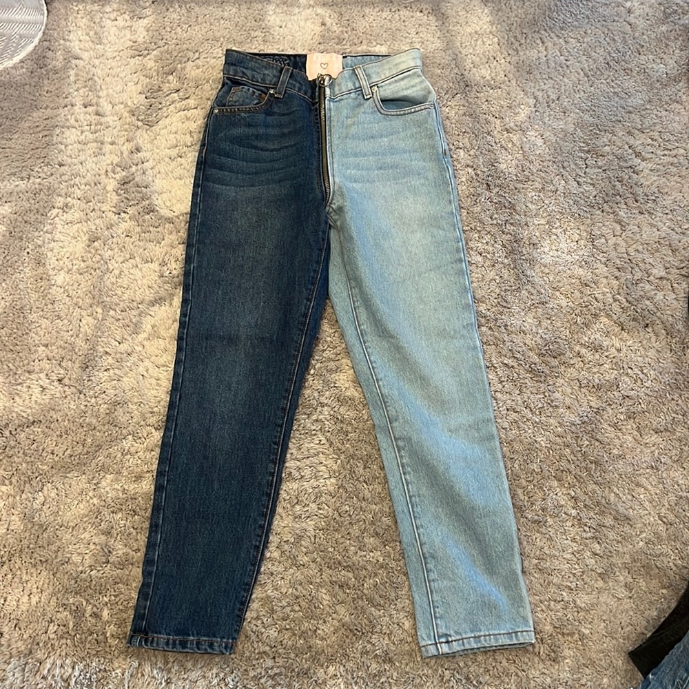 Multi Color Denim Jeans